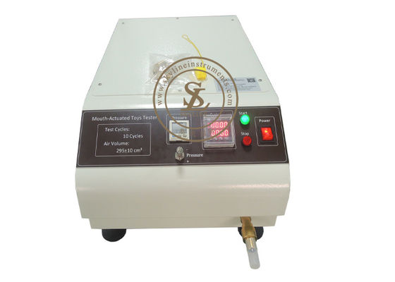 ISO 8124-1 Thiết bị thử nghiệm trong phòng thí nghiệm 13.8 kPa Máy kiểm tra độ bền bằng miệng với van cứu trợ