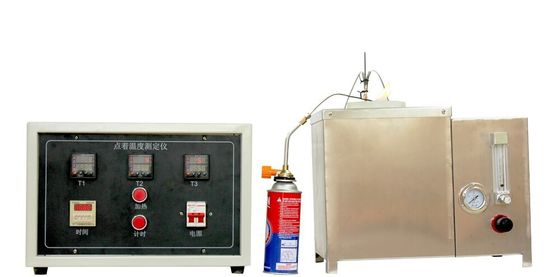 Thiết bị kiểm tra khả năng cháy ISO 871 Máy kiểm tra nhiệt độ thắp sáng bằng nhựa