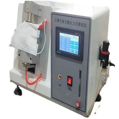 8L/Min 0-500pa Thiết bị thử nghiệm trong phòng thí nghiệm Máy đeo mặt nạ, Máy kiểm tra khác biệt áp suất trao đổi khí