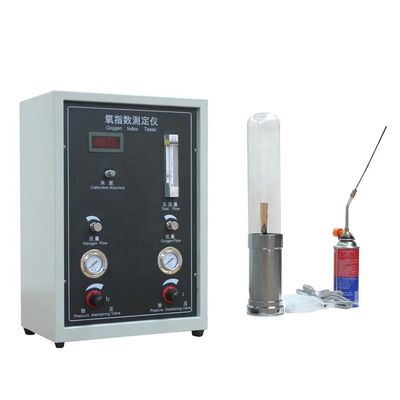 ASTM D 2863, ISO 4589-2 Thiết bị kiểm tra khả năng cháy với chỉ số oxy 0,2 ∼ 0,3Mpa