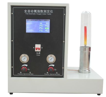Kiểm tra chỉ số oxy tự động thông minh ASTM D 2863 ISO 4589-2 ISO 4589-3 NES 714 NES 715