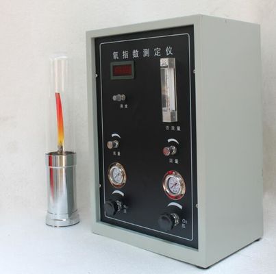 ASTM D 2863 ISO 4589-2 Thiết bị thử nghiệm dễ cháy, Máy kiểm tra chỉ số oxy kỹ thuật số