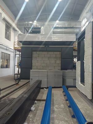BS EN 1365 lò thử nghiệm chống cháy dọc cho các bức tường phần không chịu tải