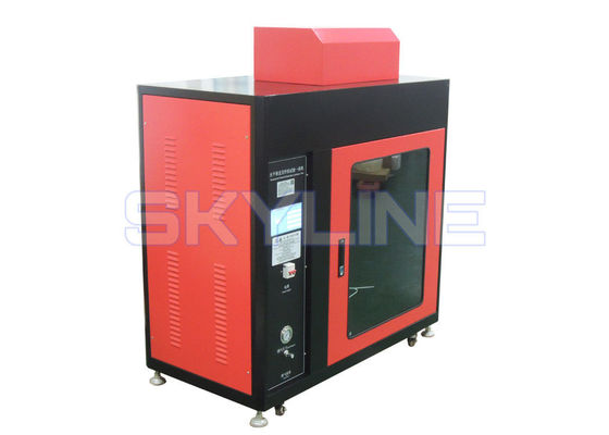 Thiết bị thử nghiệm khả năng cháy thép không gỉ với góc kẹp mẫu 45 độ và màu nội thất màu đen